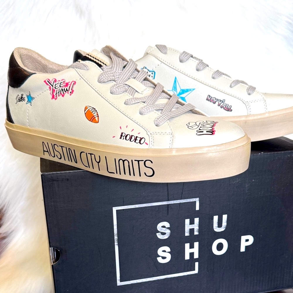Shu Shop Reba Texas Edition Sneakers with Fun Graphics